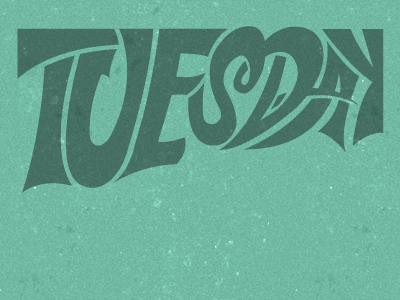 Tuesday (.gif) animated animated gif animation custom day gif is pizza someday tuesday type typography ween