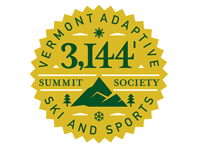 3,144 Summit Society badge forest icon logo mountain tree trees type vermont vt woods