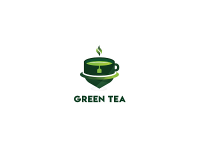 Green Tea logo branding design graphic design greenlogo greentealogo illustration illustrator logo logo design slimtealogo tealogo vector vector art