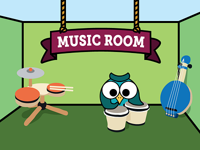 Hoot Studio Music Room