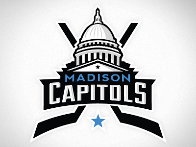 Madison Capitols Logo hockey logo sport ngin sports ushl