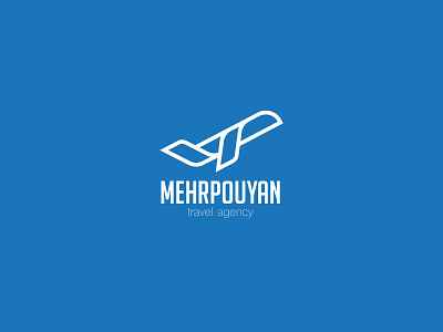 Mehrpouyan Travel Agency Logo Design brand brand identity branding design graphic design logo visual identity