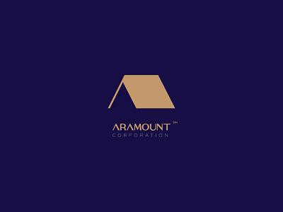 Aramount Corporation Logo Design brand brand identity branding design graphic design logo visual identity