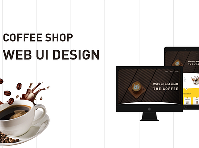 Coffee Website UI adobexd design ui