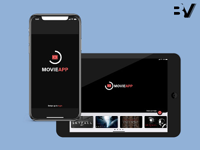 Movie App - Landing page - 2 adobexd creativechallenge landingpage