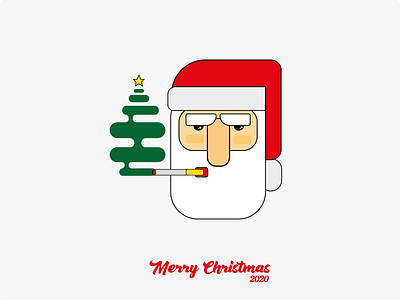 Santa character | Merry Christmas character characterdesign christmas digitalart flat illustration flatdesign illustration irsodeh motion graphic santa