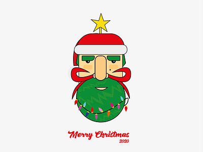 Santa character | Merry Christmas character characterdesign christmas design digitalart flat illustration flatdesign illustration motion graphic santa