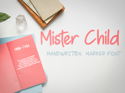 Mister Child - Handwritten Marker Font