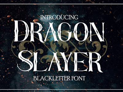 Dragon Slayer - Blackletter Font