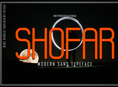 SHOFAR-MODERN SANS TYPEFACE 2019 adobe illustrator beautifull branding community design font design illustration logo typography