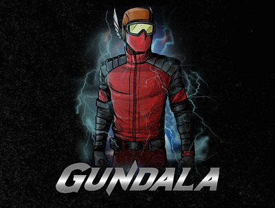 GUNDALA (Son of Thunder) artworks characterdesign culture illustration indonesia superhero vector