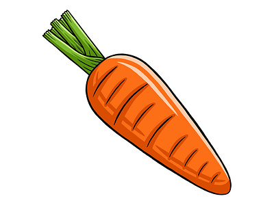 Carrot Vector Illustration carrot diet food fresh healthy illustration nature nutrition organic vector vegetable vegetarian