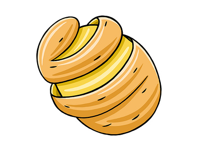 Potatoes Vector Illustration