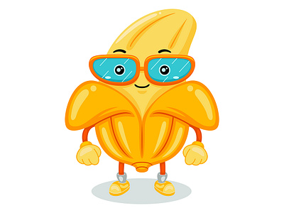 Banana Character Vector banana cartoon character cute fruit funny happy illustration isolated set smile vector