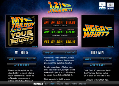 1.21jiggawatts.com - We launched! 1.21jiggawatts back to the future bttf jigga what nerduo