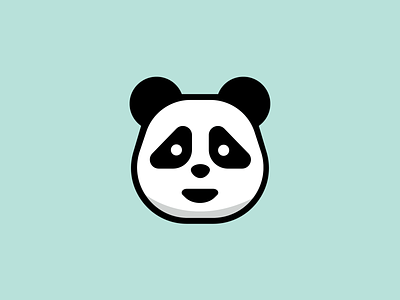 Cute Panda Cartoon animal cartoon cartoon illustration flat illustration logo logo design mascot minimal panda