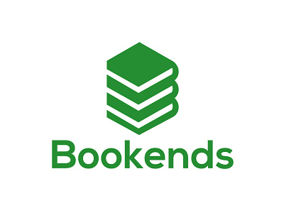 BOOKENDS - Logo Design branding design flat graphic design icon identity illustration illustrator logo minimal typography vector