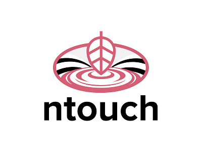 NTOUCH - Logo Design branding design flat graphic design icon identity illustration illustrator logo minimal vector
