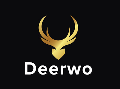 DEERWO - Logo Design branding business logo company logo design golden ratio gradient graphic design icon identity logo logo design modern modern logo modernism simple design vector