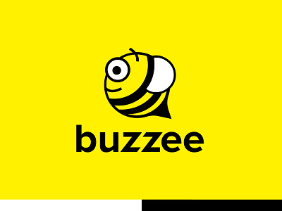 BUZZEE - Logo Design app logo branding business logo community design flat flat logo graphic design icon identity logo mascot logo minimal modern logo simple ui ui ux ux vector