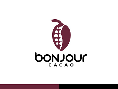 BONJOUR - Logo Design brand identity branding business logo cacao company branding company logo design icon identity logo logo design logomark logos mockup modern logo packing packing design typography