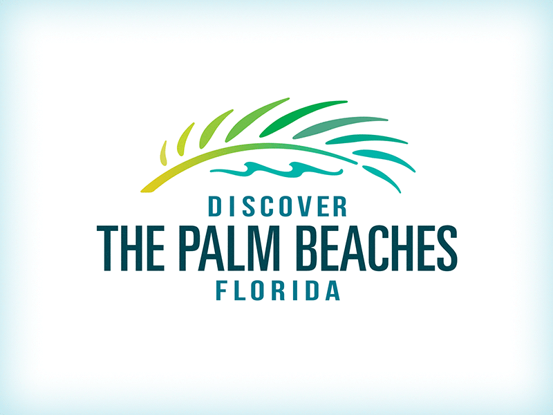 Discover The Palm Beaches - Logo Animation tourism florida logo animation motion palm beach palm beach county logo animation after effects motion design