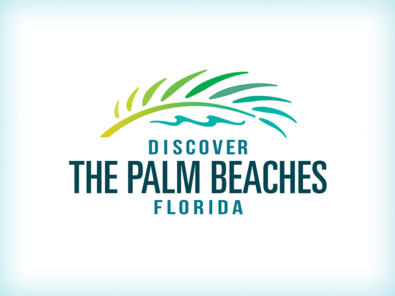 Discover The Palm Beaches - Logo Animation after effects animation florida logo logo animation motion motion design palm beach palm beach county tourism