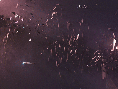 Asteroid Field after effects mir motion design motion graphics space trapcode
