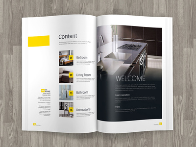 A4 Brochure / Magazine Mock up