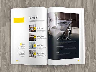 A4 Brochure / Magazine Mock up 3d book booklet business corporate free mock ups mockup multipurpose photorealistic presentation professional