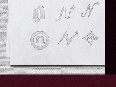 Dr. Nina logo —initial sketches branding design graphic design logo typography