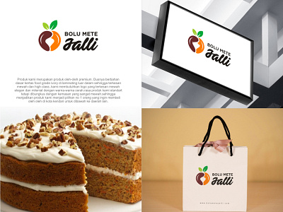Bolu Jalli bake bakery branding cake design illustration logo logo design logo designer logodesign logos logotype roti vector