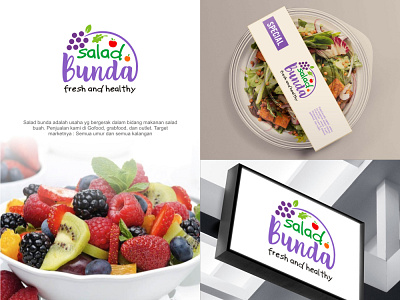 Logo Design for Salad Bunda branding design illustration logo logo design logo designer logodesign logos logotype salad salad logo vector