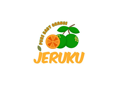 jeruku branding design illustration jeruk logo logo design logo designer logo jeruk logodesign logos logotype oranges logo vector