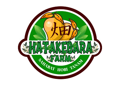 Hatakebara Farm branding design illustration logo logo buah logo design logo perkebunan logodesign logos logotype