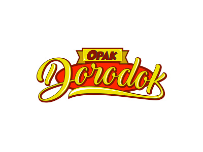 Opak Dorodok bandung branding design dorodok illustration logo logo design logo kerupuk logo opak logo opak dorodok logodesign logos logotype