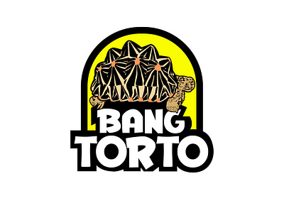 BANG TORTO branding design hewan illustration kura kura logo logo design logo kura kura logo penyu logodesign logos logotype penyu