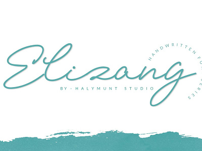 Elizany / Handwritten typography