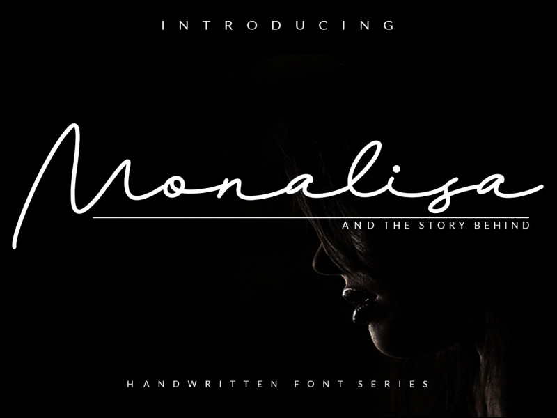 Monalisa / Script by Halymunt Studio on Dribbble