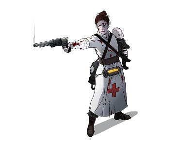nurse and protect - concept art