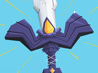 Early WIP of Master Sword by Kirk! Wallace on Dribbble