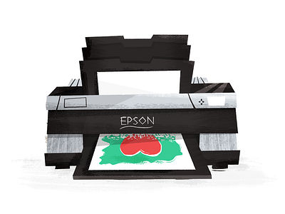 Epson Illustration cmyk epson illustration object print printer rgb