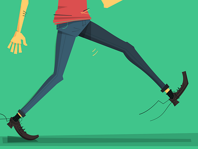 Ok Google, Walking illustration legs okgoogle shoes walk walking