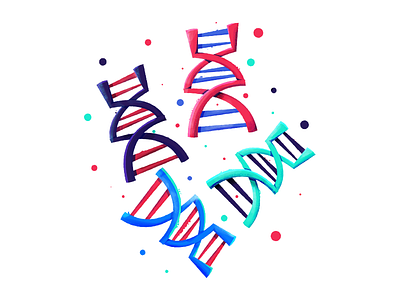 DNA dna icon illustration