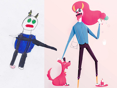 The Monster Project 2016 character children halloween ice cream illustration monster monster project scary spooky the monster project