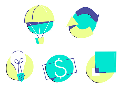 Email automation icons automation boston email icon icon set icons illustration illustrator massachusetts parachute simple