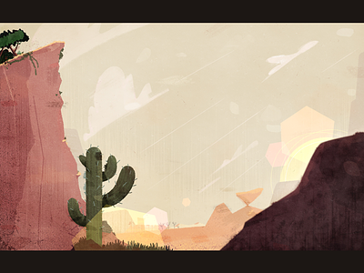 Background art animation animation background background background art bg cactus cliff clouds desert hot sunny