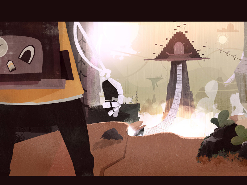 Cowboy stand off by Kirk! Wallace on Dribbble