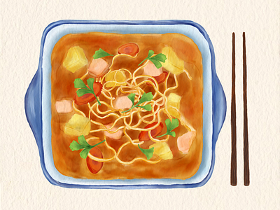 Curry Chicken Noodle