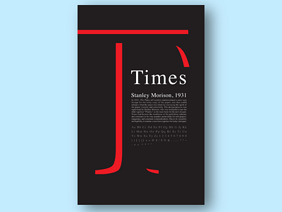 Times Poster adobe illustrator graphic design poster poster design typogaphy